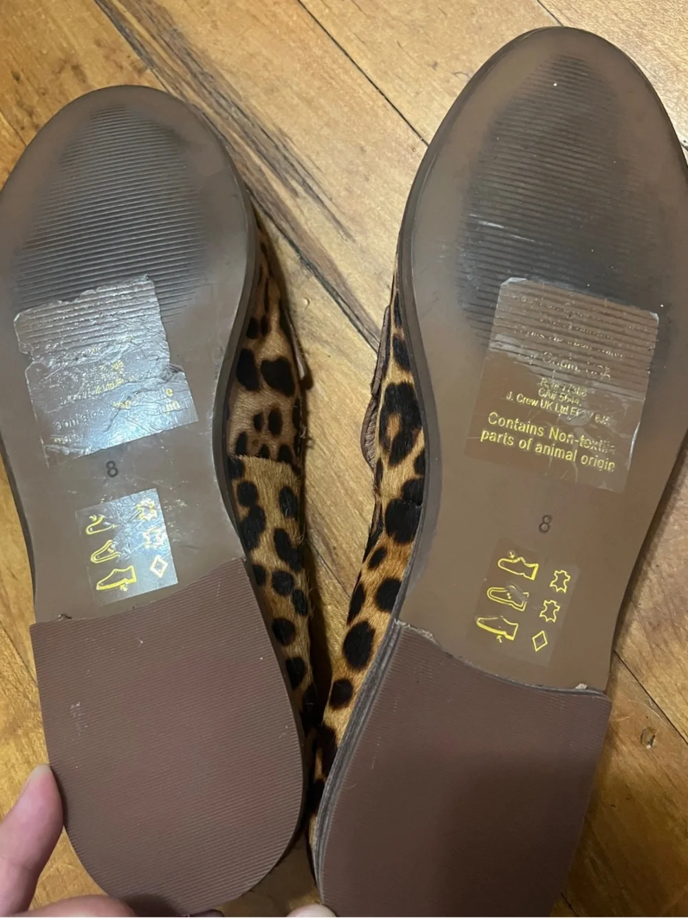 Madewell Leopard-Print Penny Loafers in Brown and Black - Picture 4 of 6